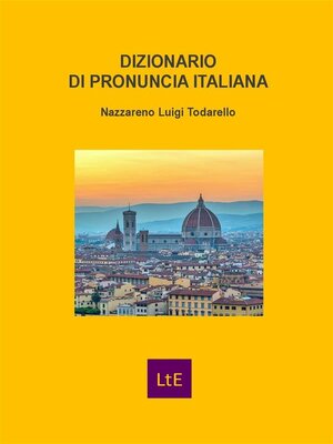 cover image of Dizionario di pronuncia italiana